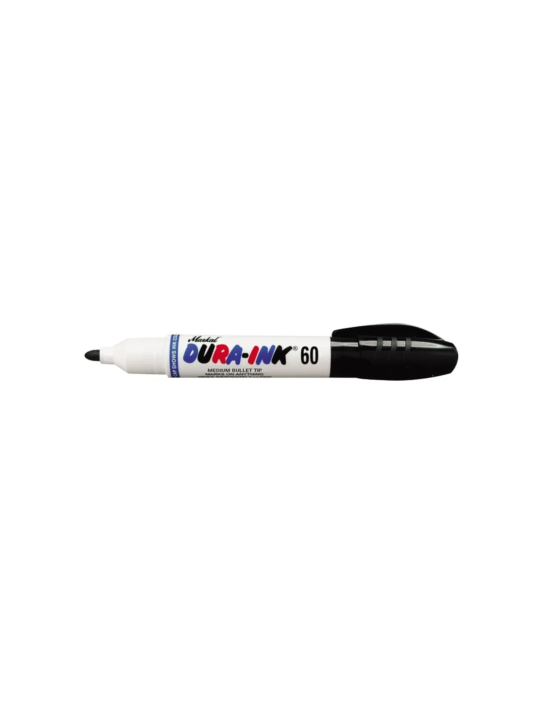 4 ROTULADORES DE TINTA PERMANENTE "DURA INK 60". MEDIOBALA R + N + A + V