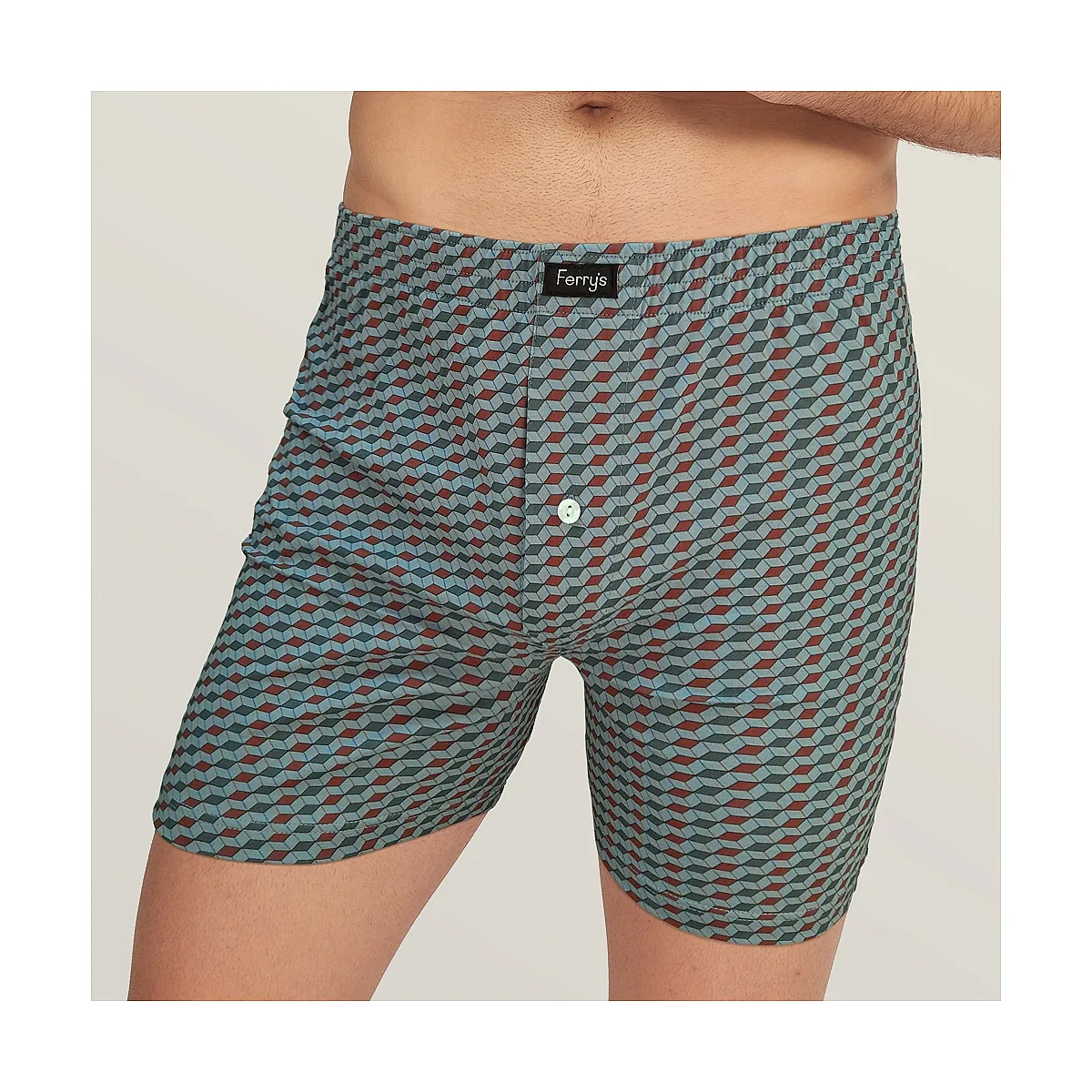 438 PACK 2 CUBES PRINTED BOXERS