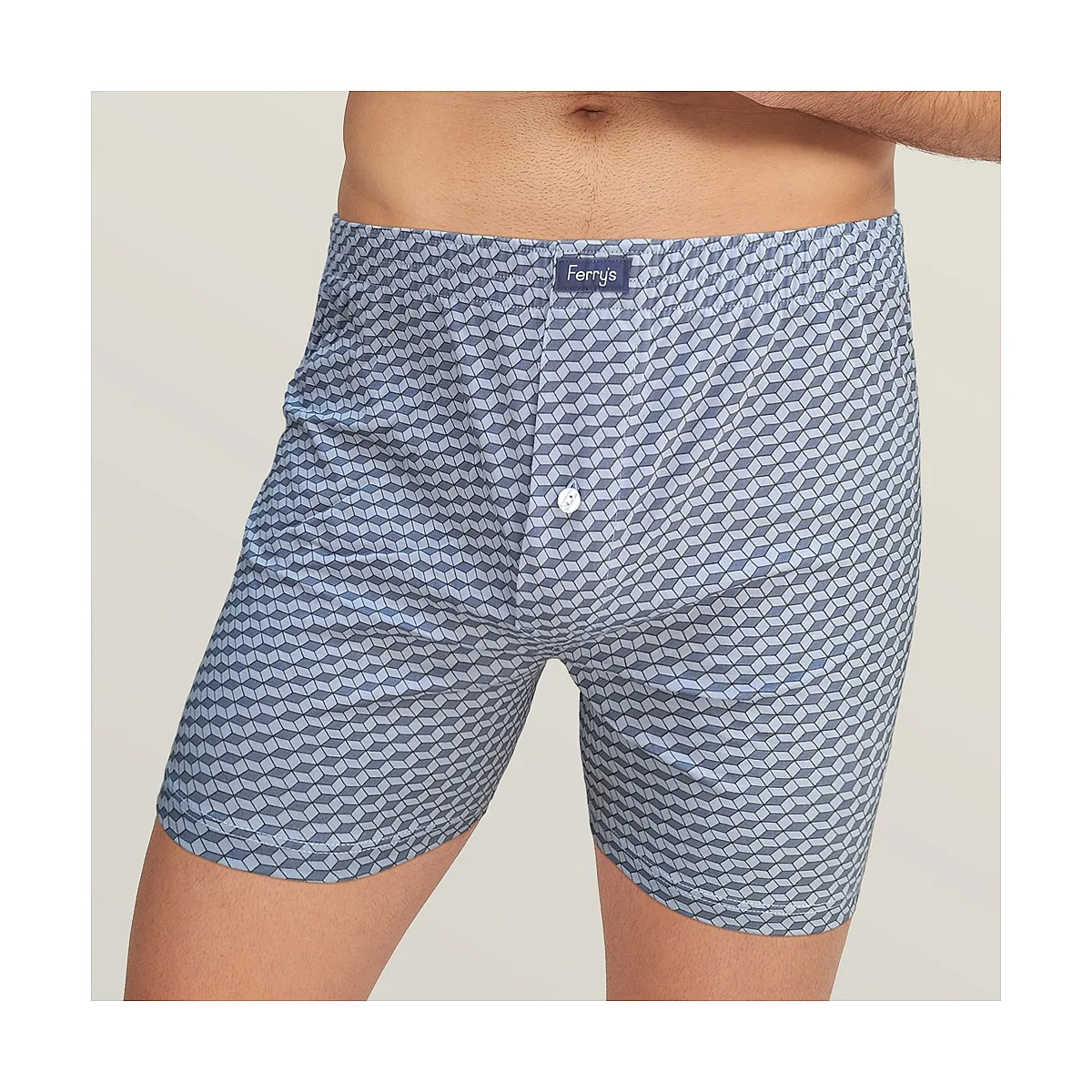 438 PACK 2 CUBES PRINTED BOXERS