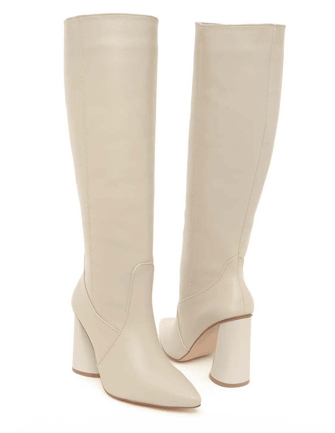 7961 BOTA ALTA TACÓN REDONDO ALBA