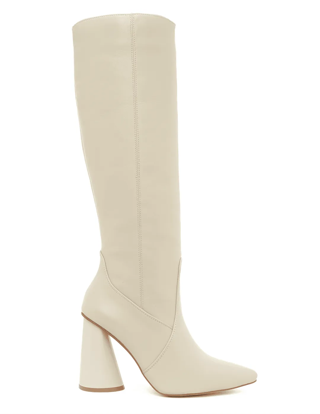 7961 BOTA ALTA TACÓN REDONDO ALBA