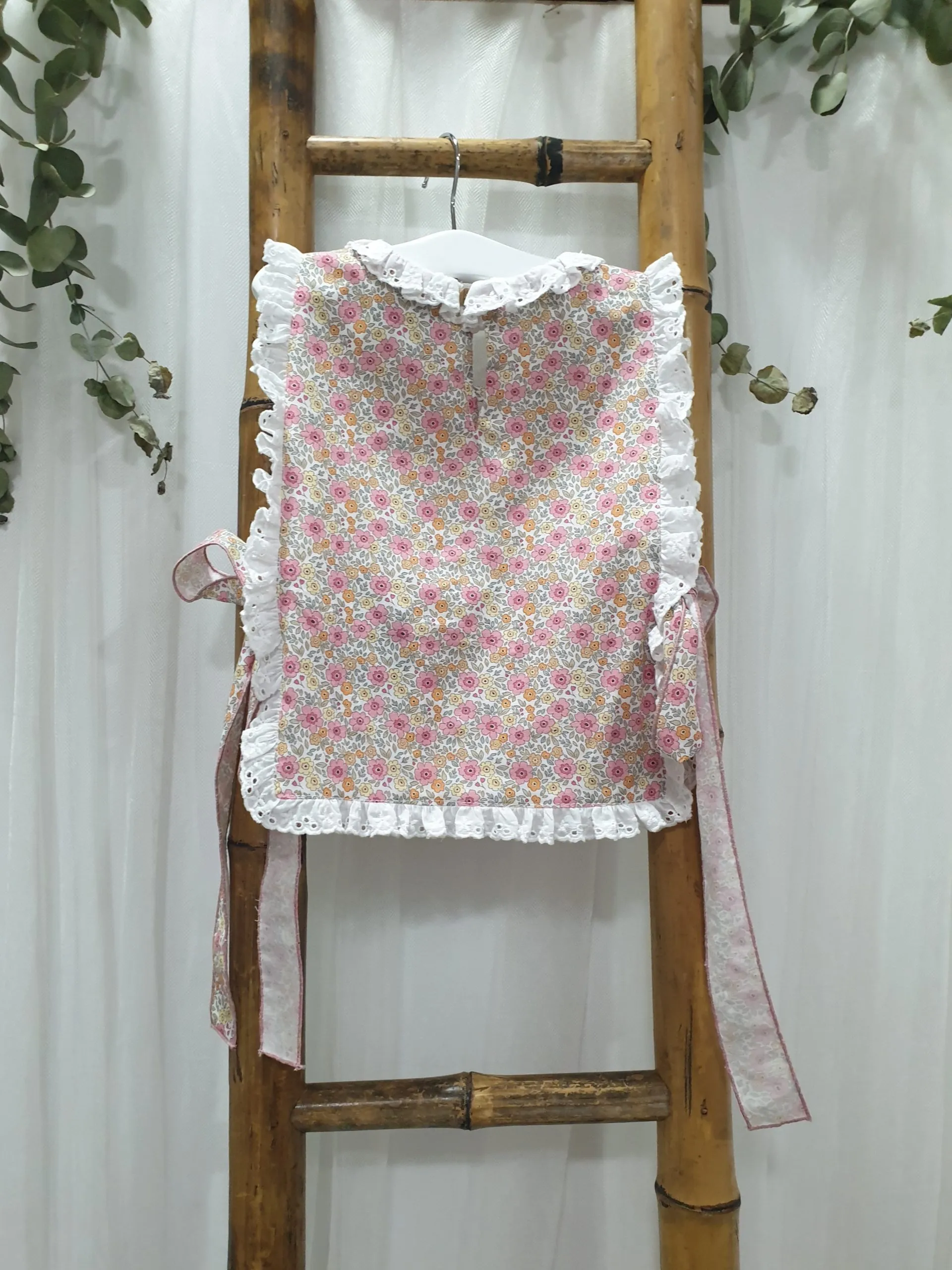 A Conjunto niña Mon Petit denim liberty R240556