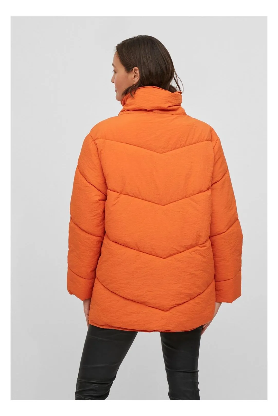 Abrigo acolchado Vilouisa naranja