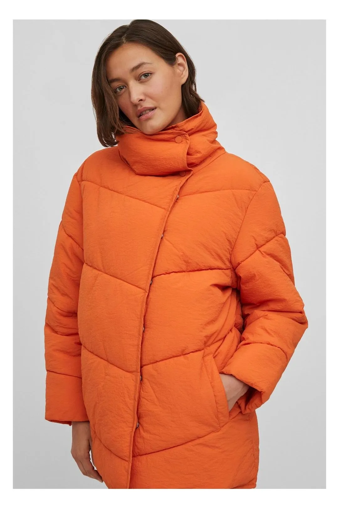 Abrigo acolchado Vilouisa naranja