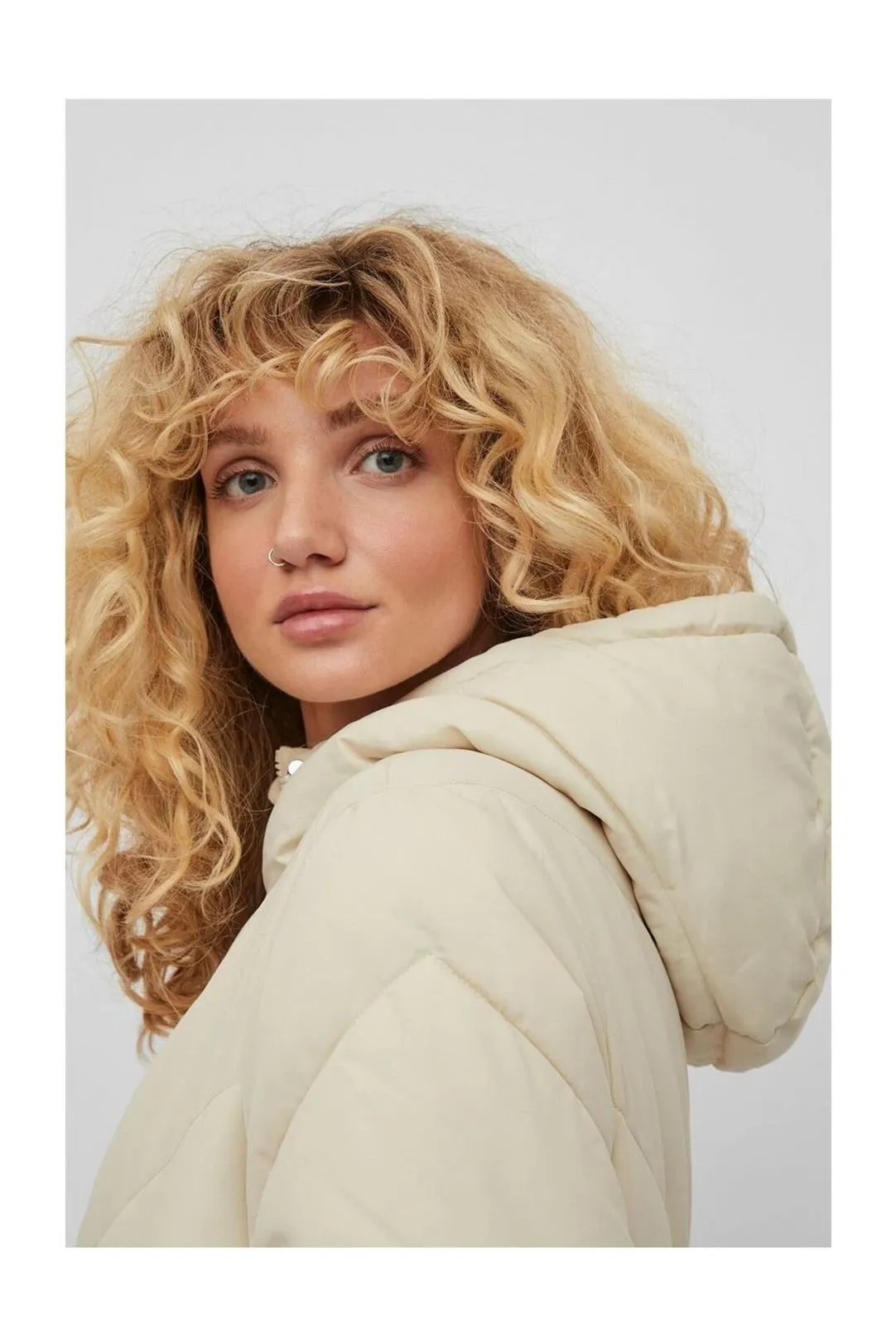 ABRIGO ACOLCHADO VITRUST BEIGE