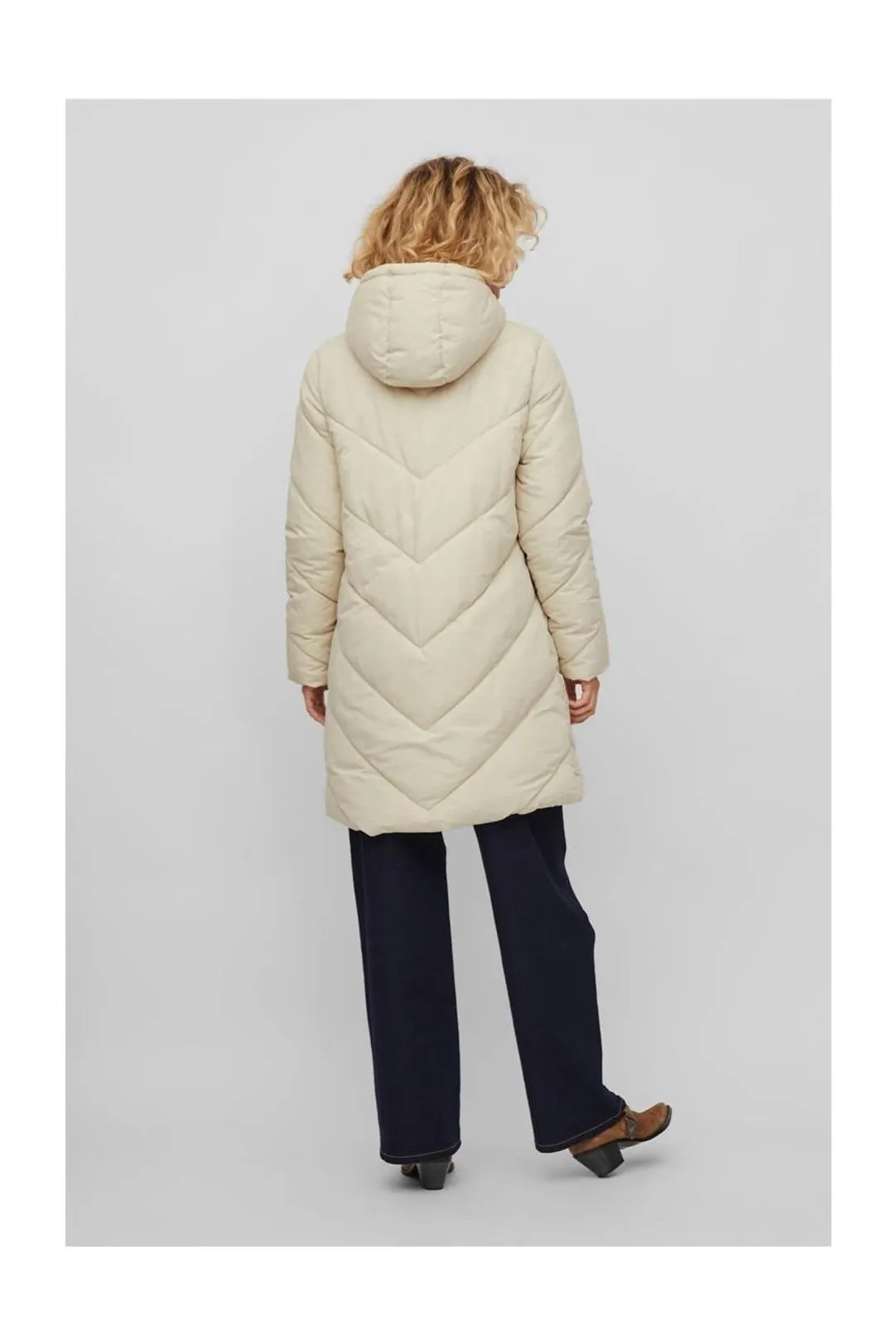 ABRIGO ACOLCHADO VITRUST BEIGE