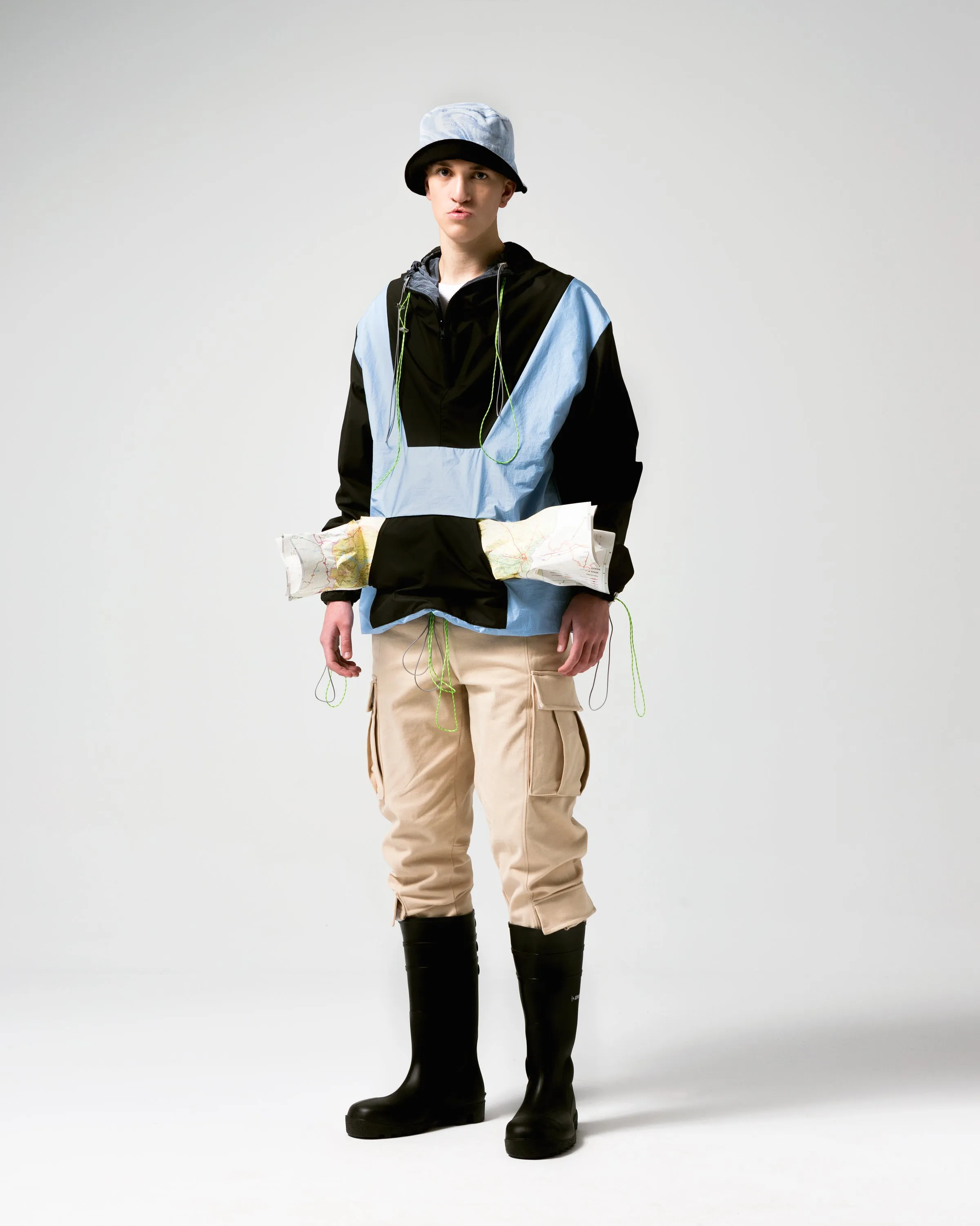 Abrigo impermeable Paris reversible