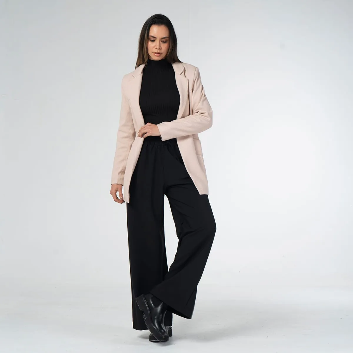 Abrigo Paño Slim Raw
