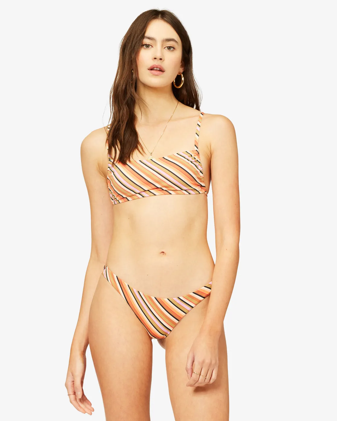 Add to Wishlist Time To Go Ruched Tank Bikini