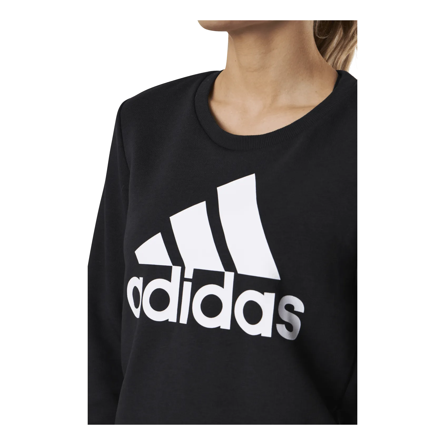 Adidas Essentials Sweatshirt Black / White