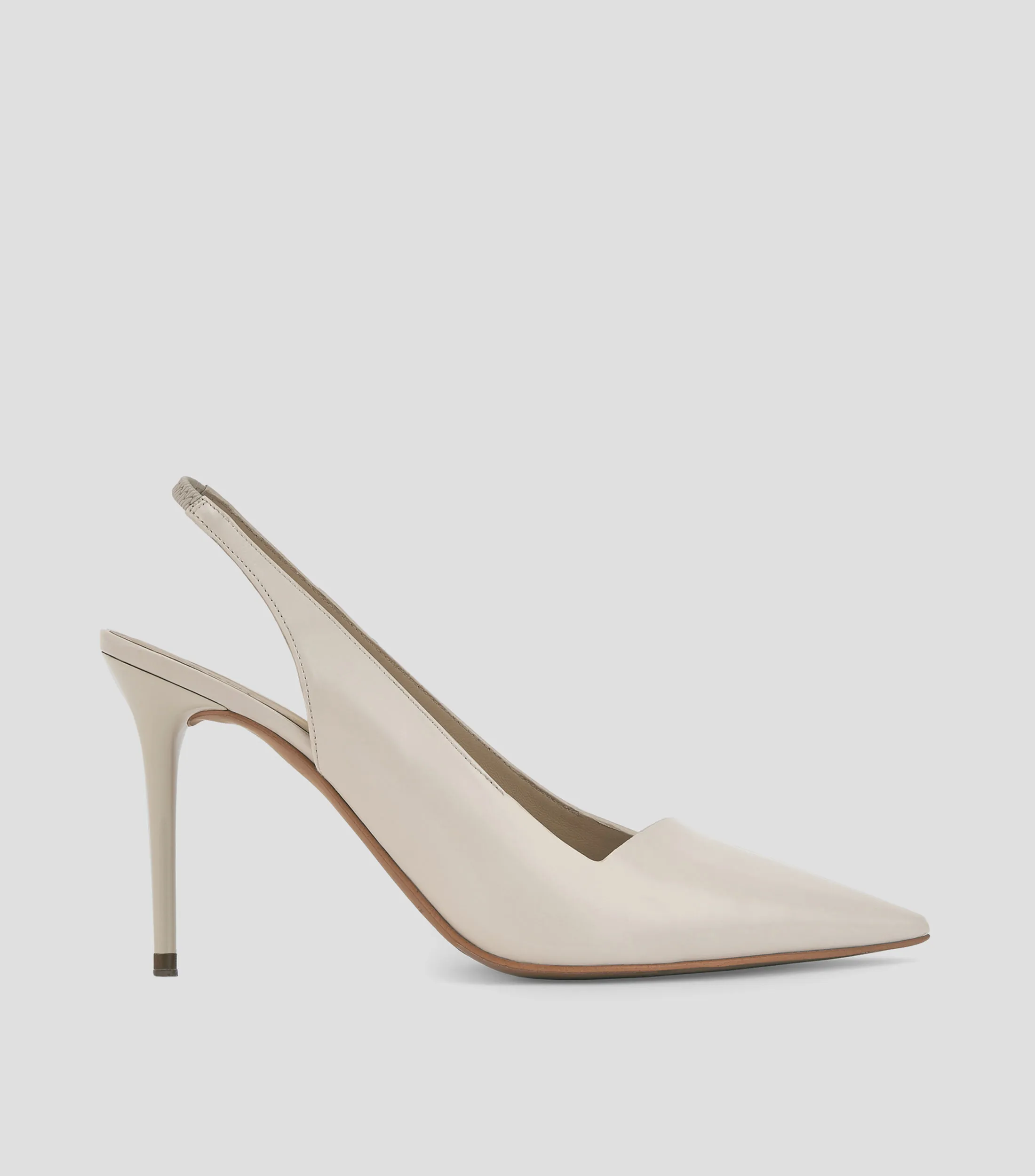 Adolfo Dominguez Zapatillas Slingback con tacón medio delgado Mujer