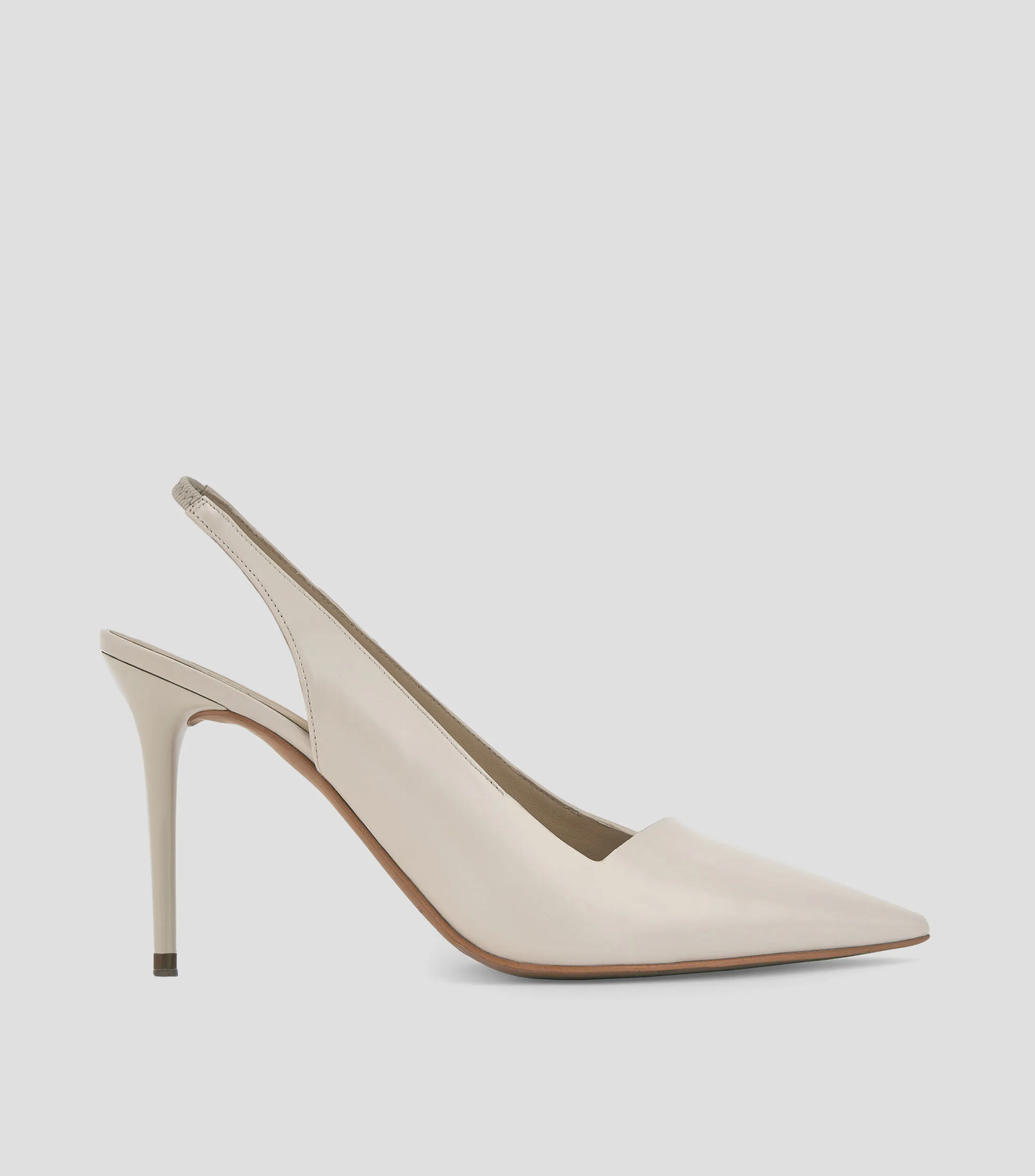 Adolfo Dominguez Zapatillas Slingback con tacón medio delgado Mujer