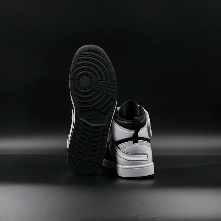 Air Jordan 1 Hi Flyease Black White Zapatillas Hombre Casual