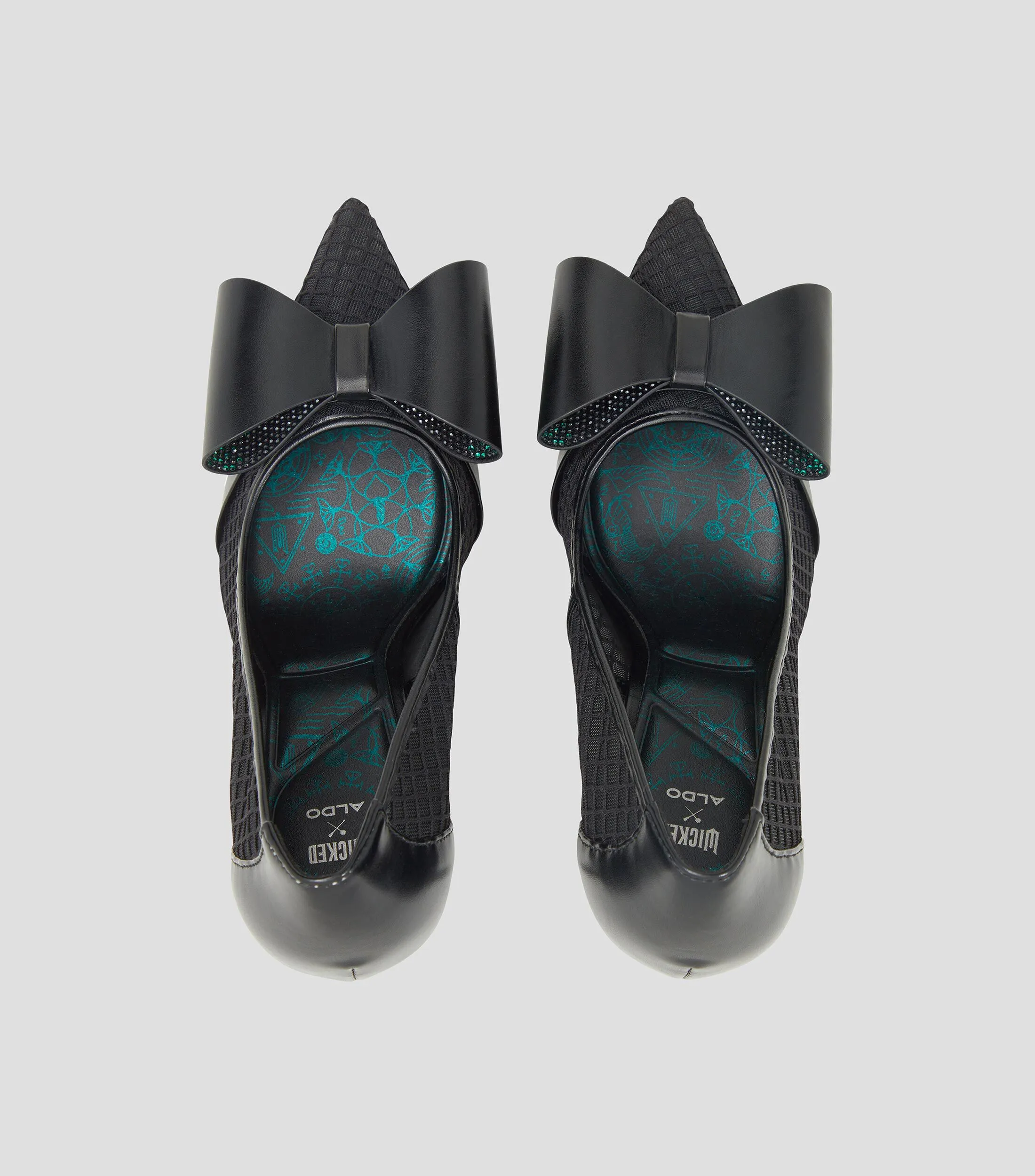 Aldo Zapatillas con Tacón Alto Cuadrado Mujer