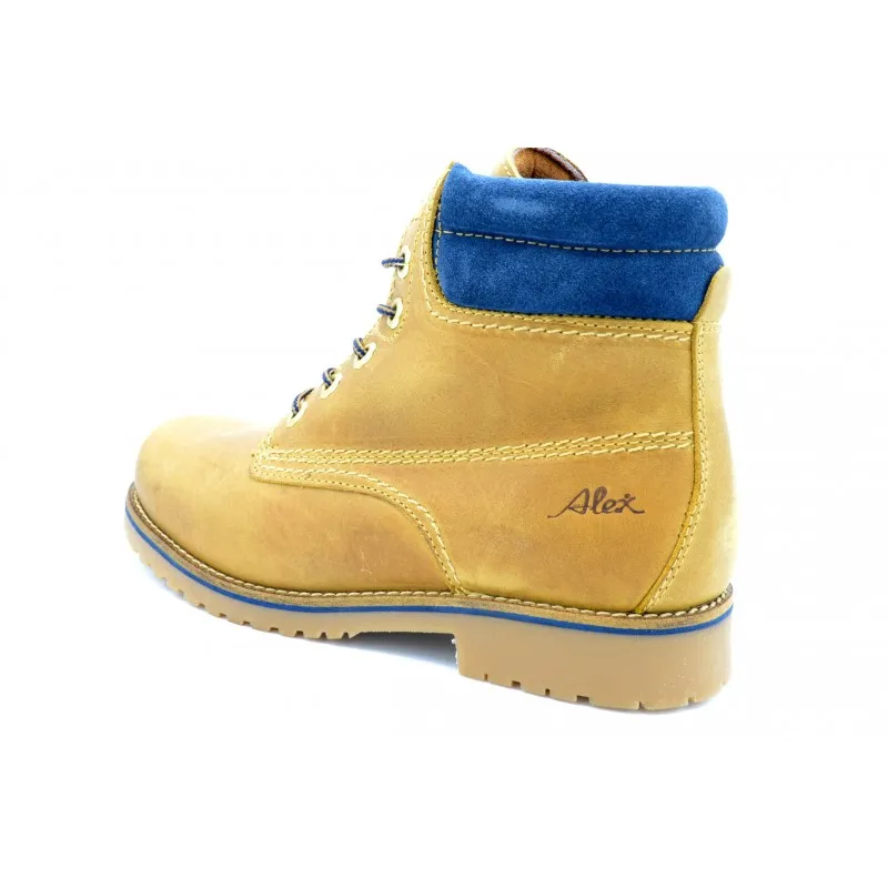ALEX 2775  BOTA UNISEX DE PIEL
