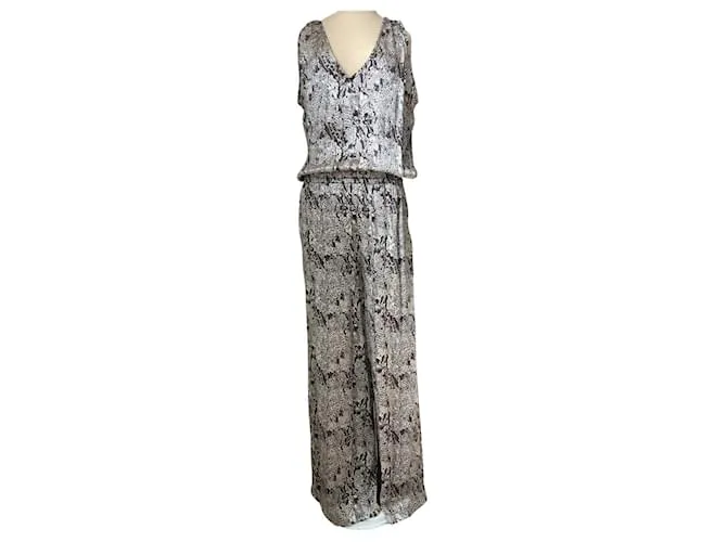 Alexis Mono de seda Beige 