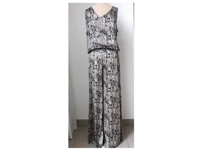 Alexis Mono de seda Beige 