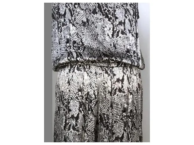 Alexis Mono de seda Beige 