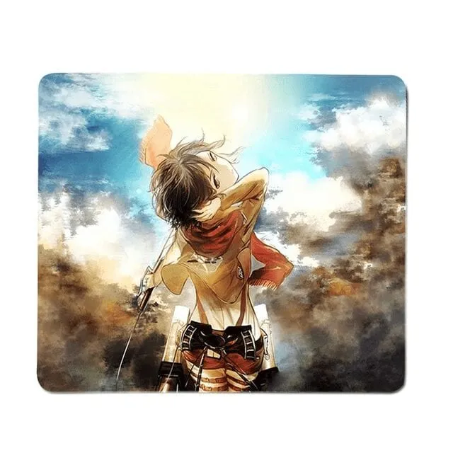 Alfombrilla de Ratón Ataque a los Titanes Mikasa Ackerman