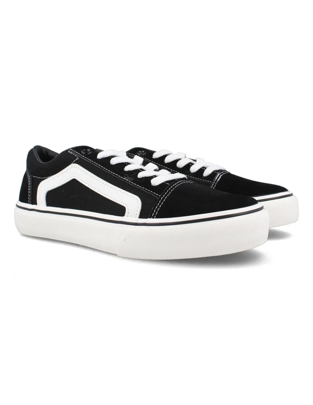 ANDY Z  ZAPATILLAS CASUAL BAJA NEGRAS
