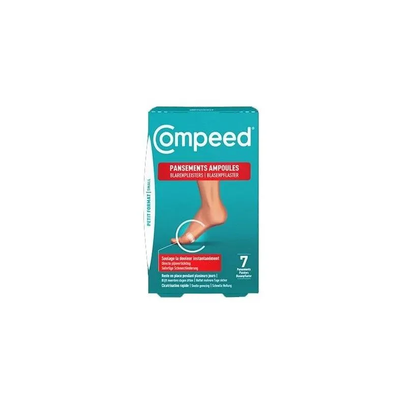 APóSITOS COMPEED AMPOLLAS PEQUEñAS  CAJA DE 7