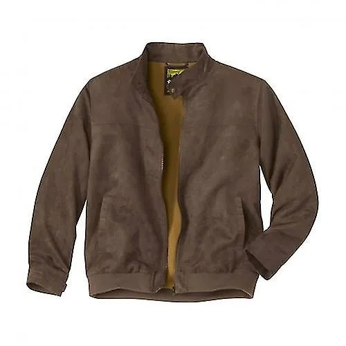 Atlas Para Hombre Chaqueta De Gamuza Sintética Para Hombre
