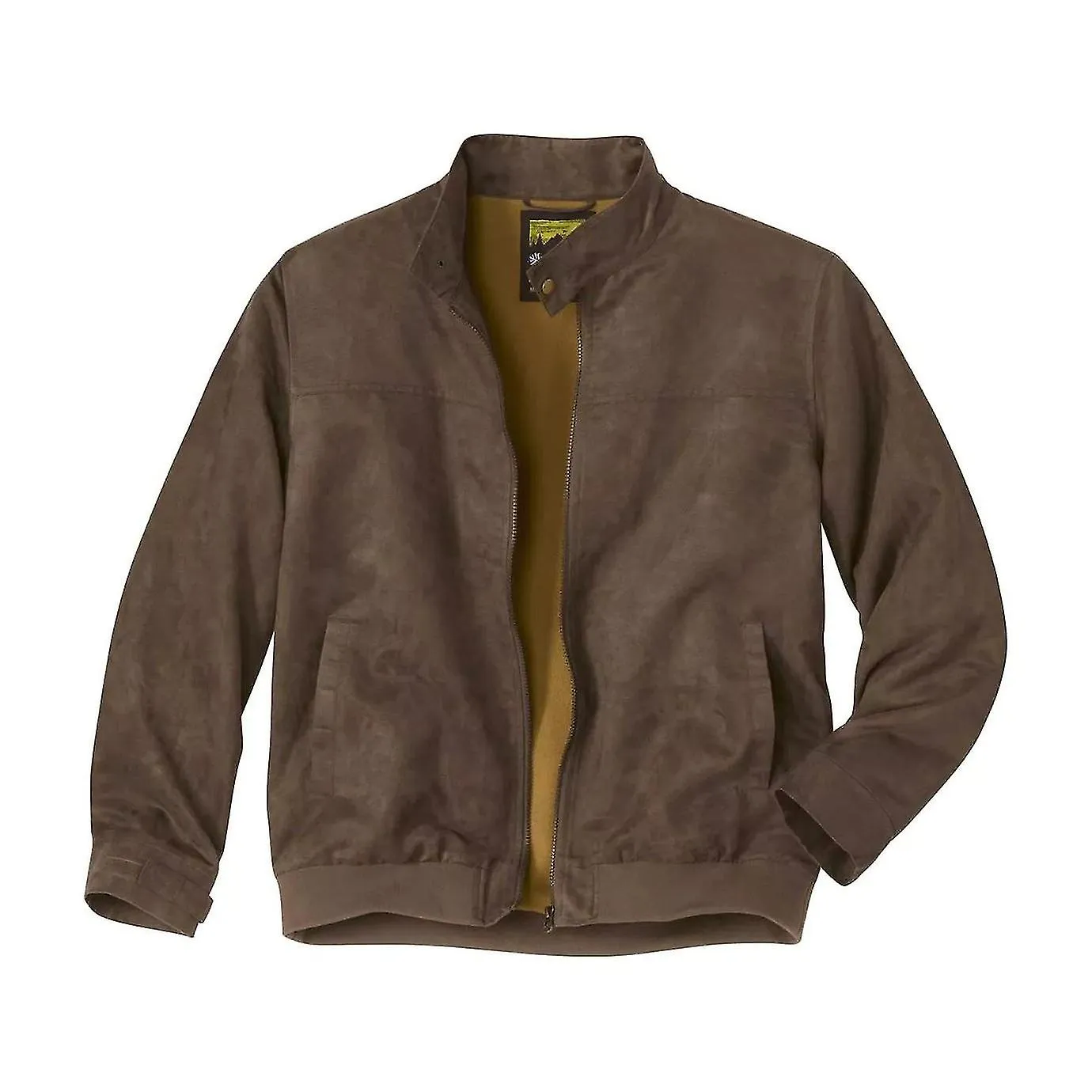 Atlas Para Hombre Chaqueta De Gamuza Sintética Para Hombre