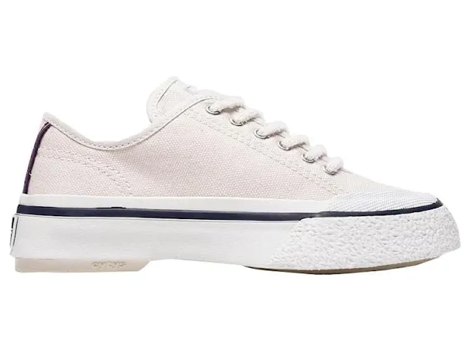 Autre Marque Cestas Laguna en Lona Blanca Castaño Beige 