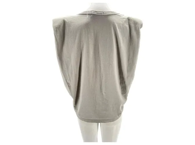 Autre Marque LA TIENDA FRANKIE Camisetas.Algodón Internacional XS Beige 