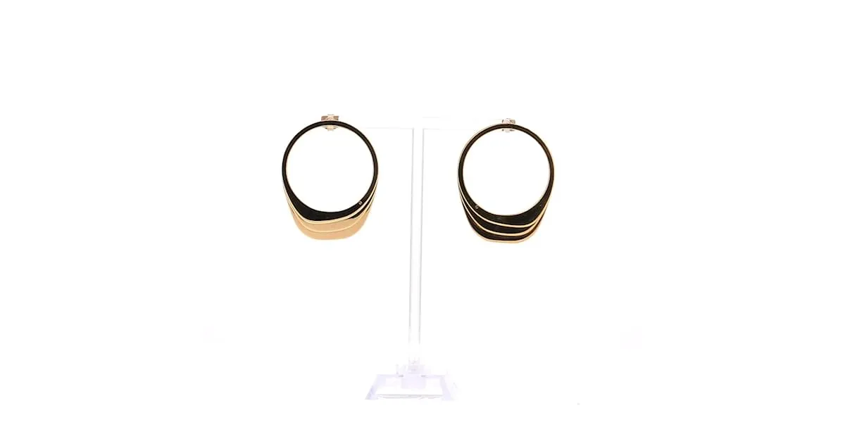 Autre Marque NO FIRMA / Pendientes SIN FIRMAR T.  metal Dorado 