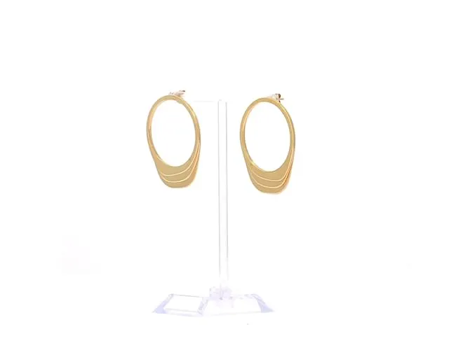 Autre Marque NO FIRMA / Pendientes SIN FIRMAR T.  metal Dorado 