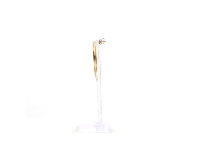 Autre Marque NO FIRMA / Pendientes SIN FIRMAR T.  metal Dorado 