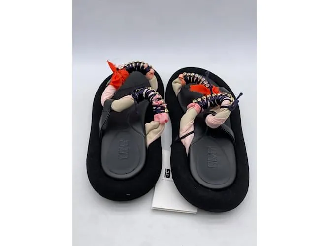 Autre Marque NO FIRMA / Sandalias UNSIGNED T.UE 40 Resplandecer Negro 