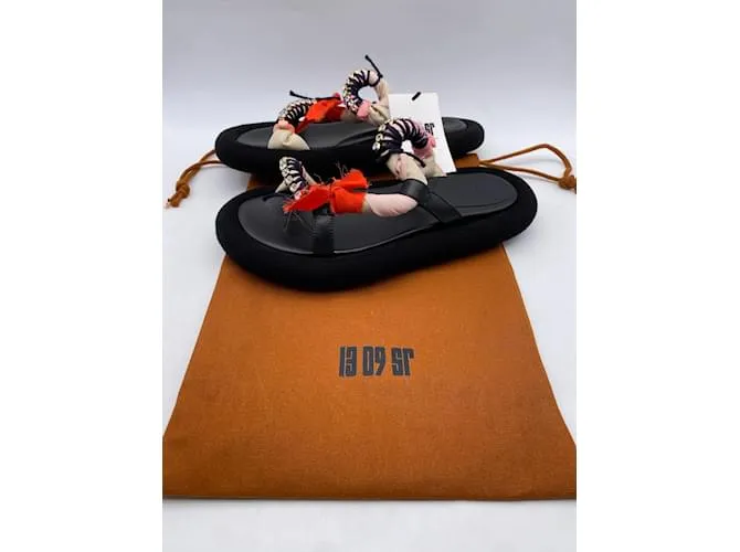 Autre Marque NO FIRMA / Sandalias UNSIGNED T.UE 40 Resplandecer Negro 
