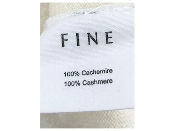 Autre Marque NON SIGNE / UNSIGNED Prendas de punto T.International S Cashmere Beige 
