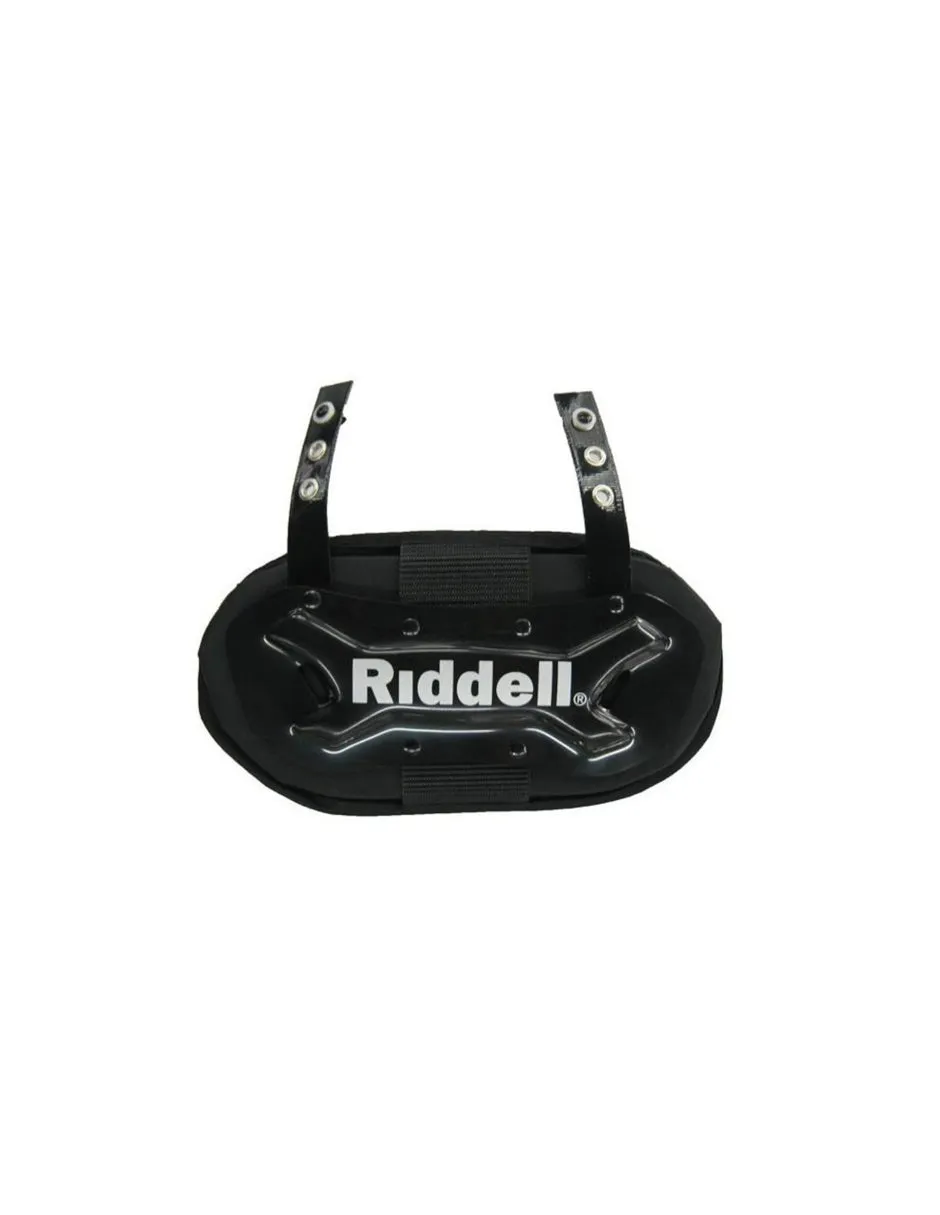 Back Plate Riddell Negro Youth y Adulto