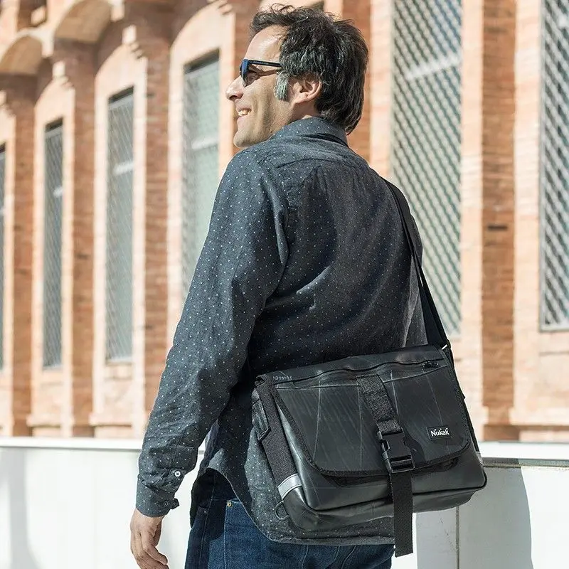 Bandolera bolso de cámaras de neumático