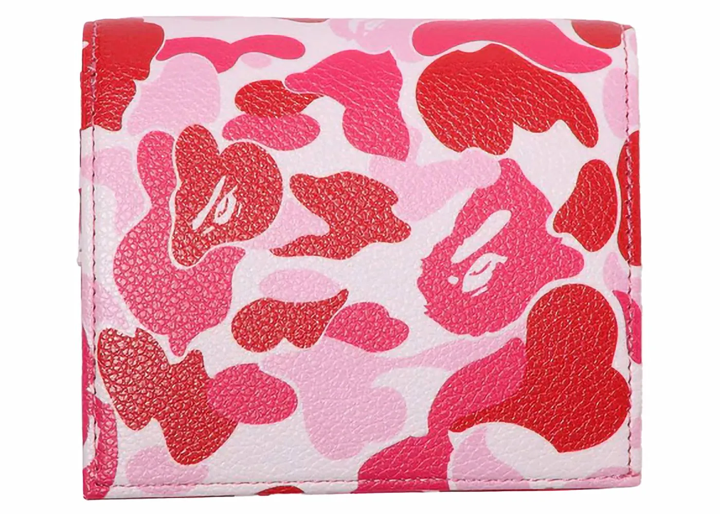 BAPE BAPE ABC Camo Mini Wallet Pink