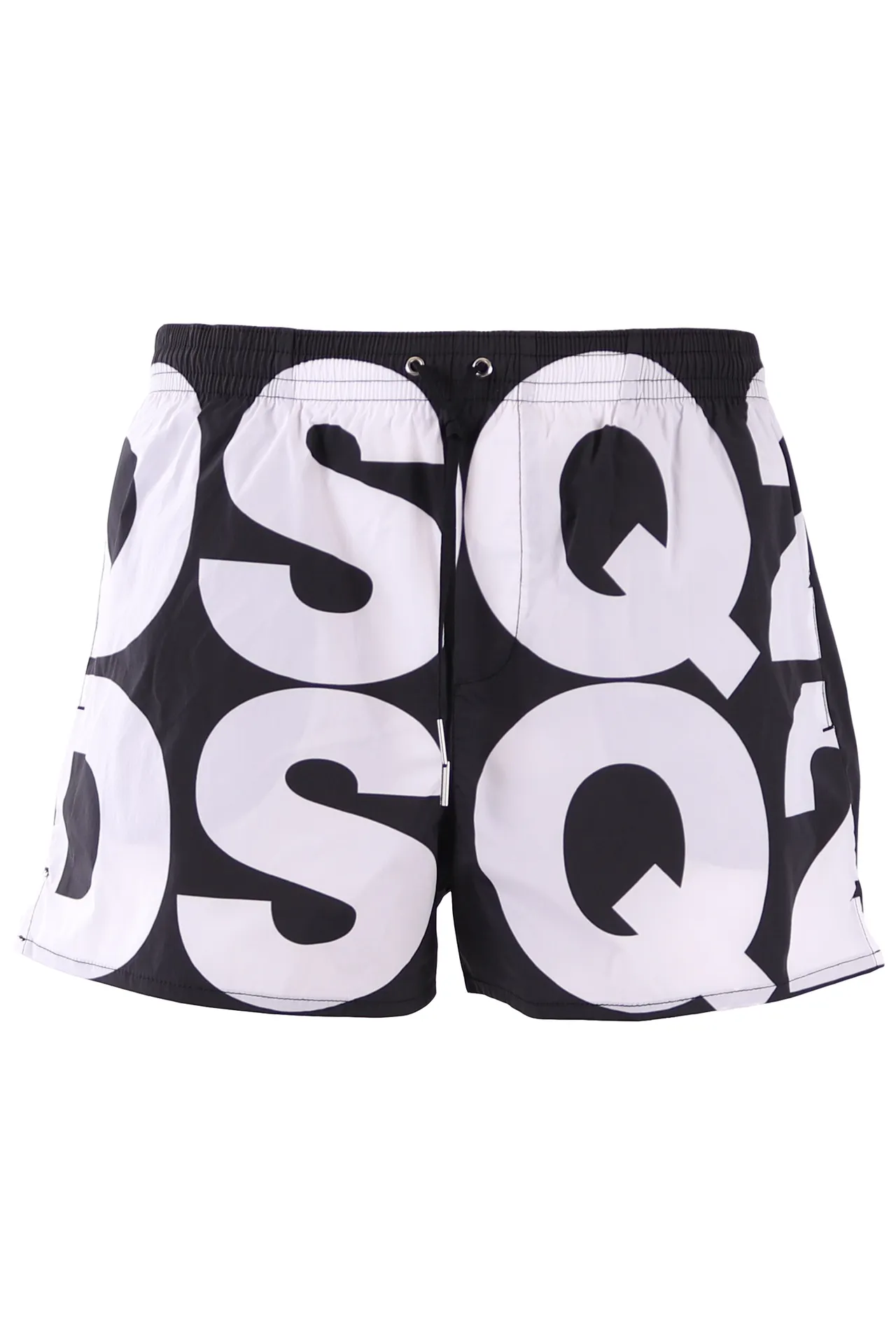 Bañador Dsquared2 negro con logo grande