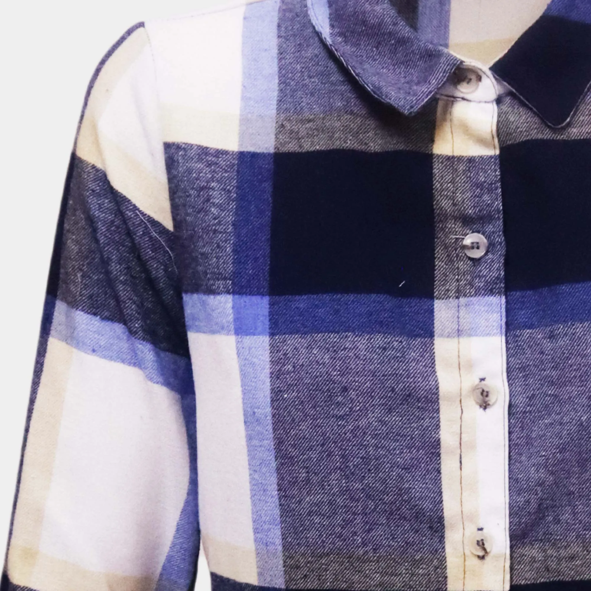 Blusa Casual a Cuadros Zucca 0125