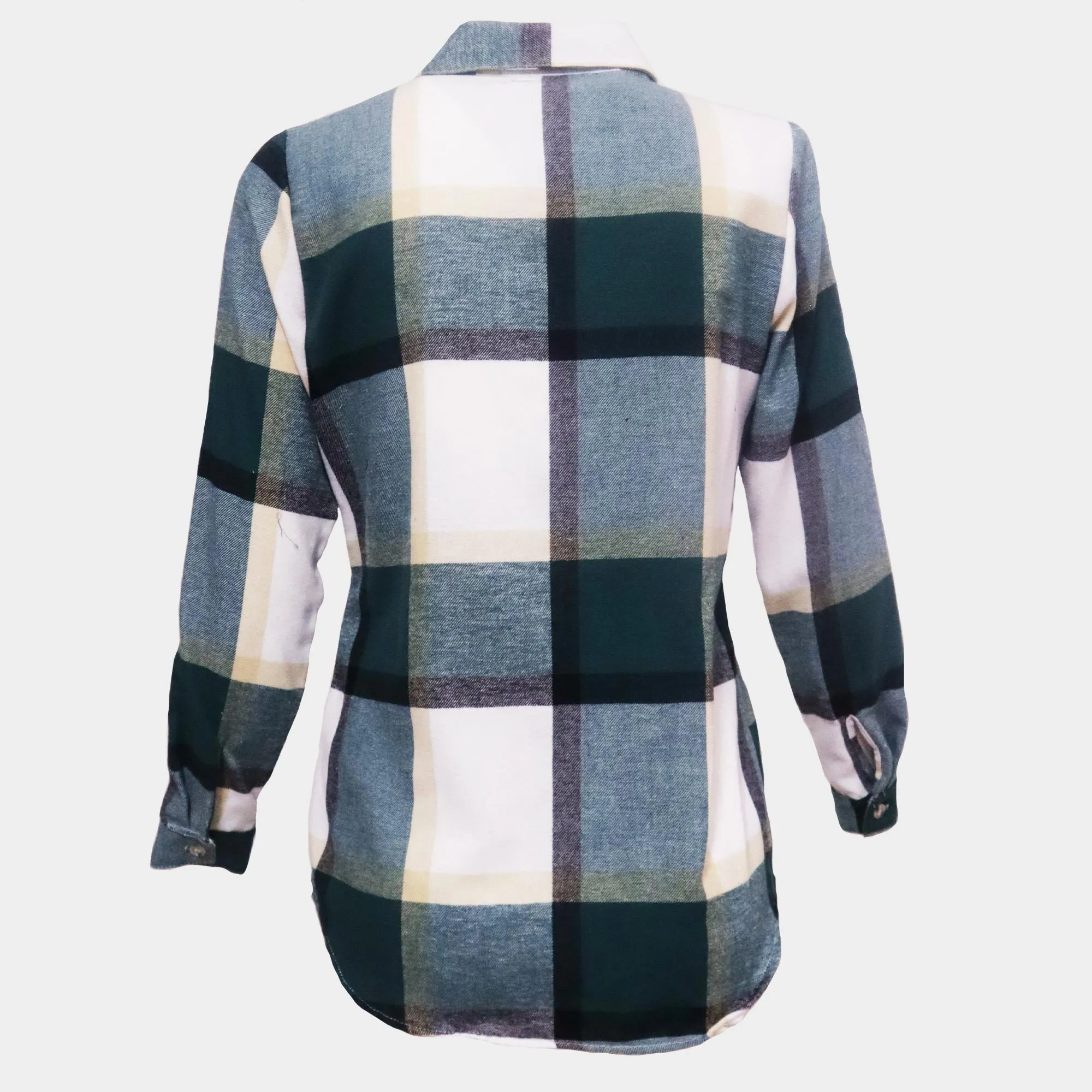 Blusa Casual a Cuadros Zucca 0125