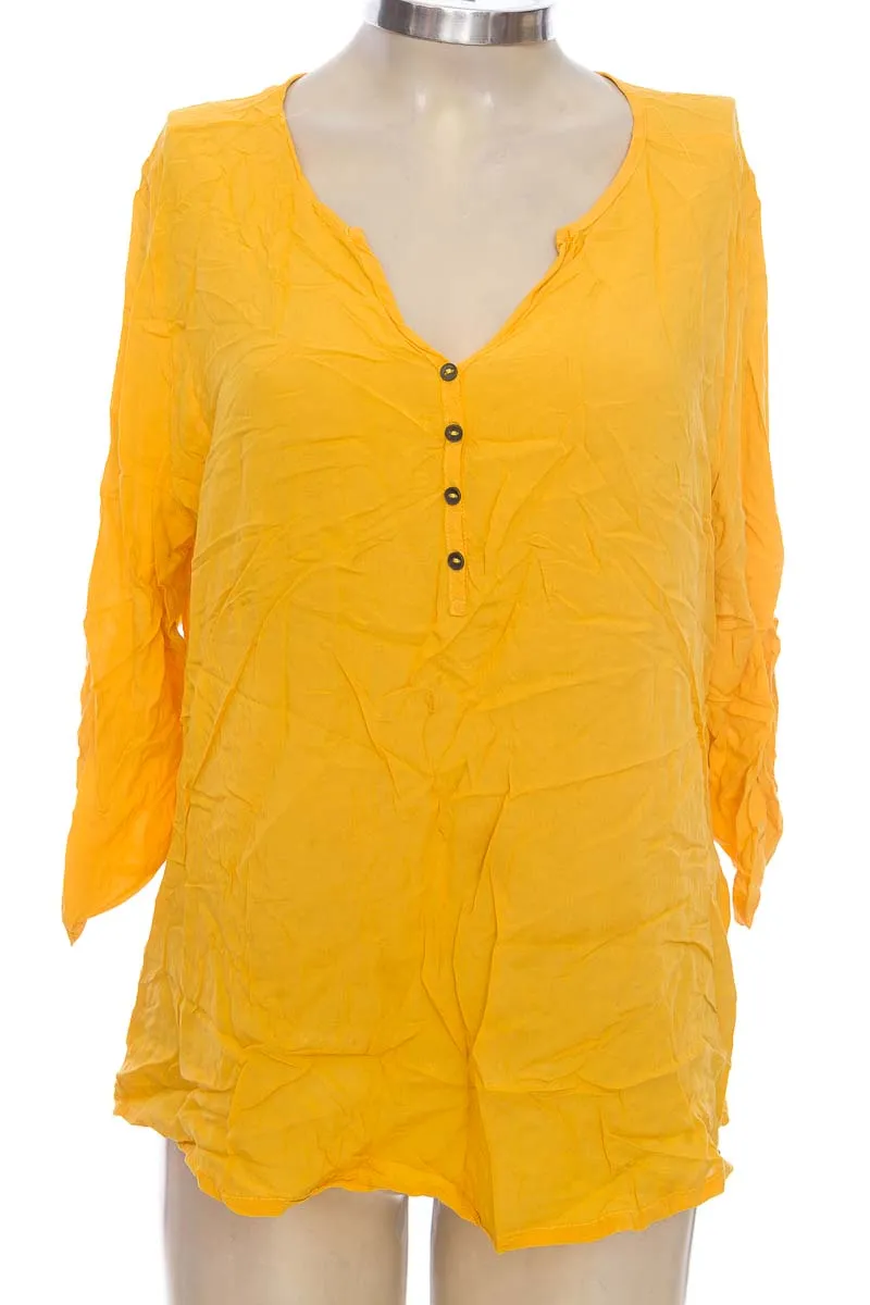 BLUSA COLOR AMARILLO  STOP