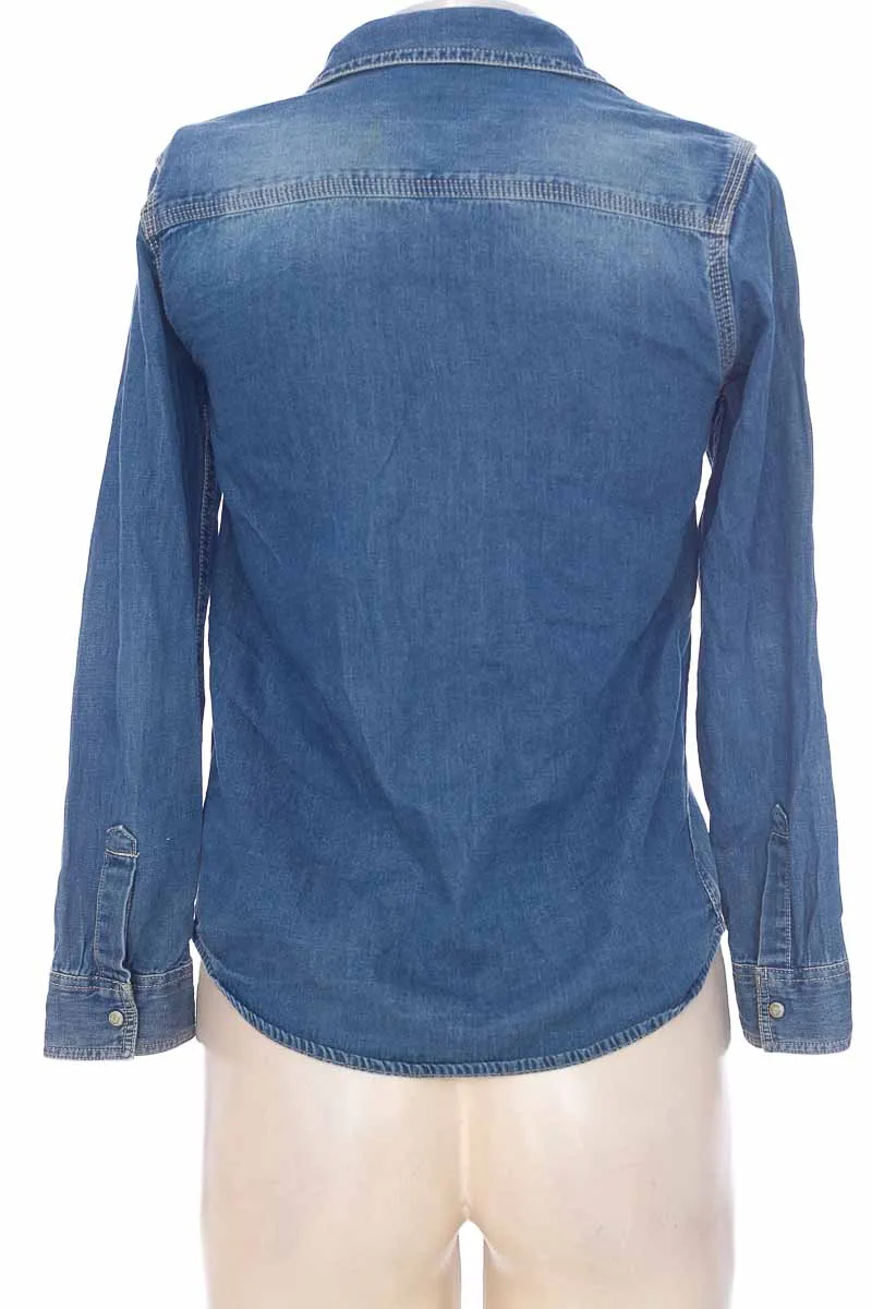 BLUSA COLOR AZUL  REBEL