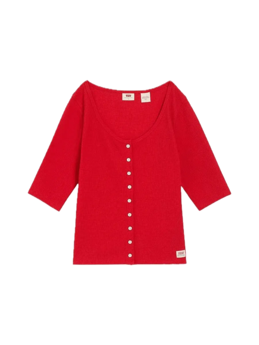BLUSA LEVI'S® DRY GOODS WAFFLE BUTTONUP