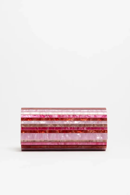 BOLSO DE MANO RISDA  ROSA