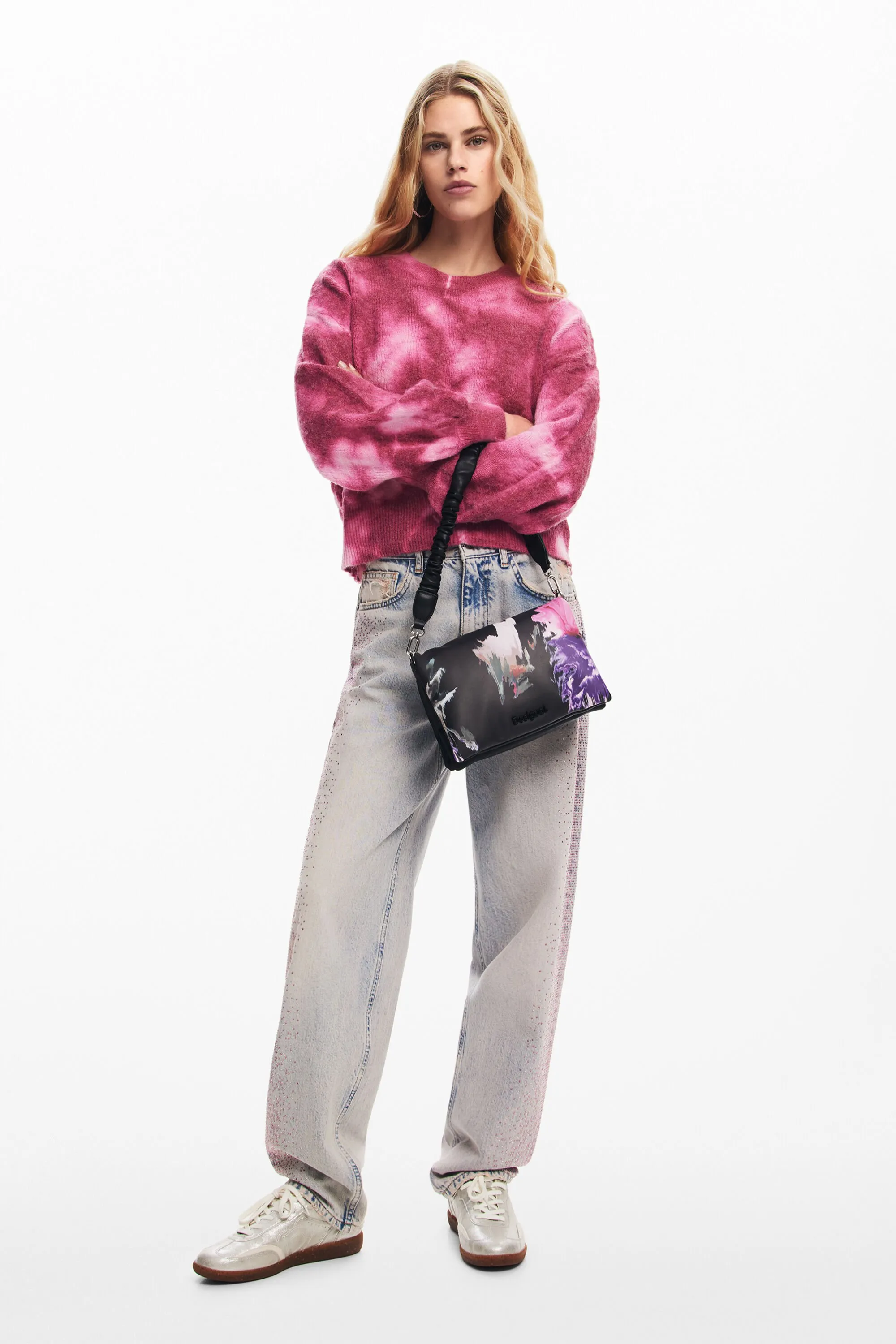Bolso efecto piel