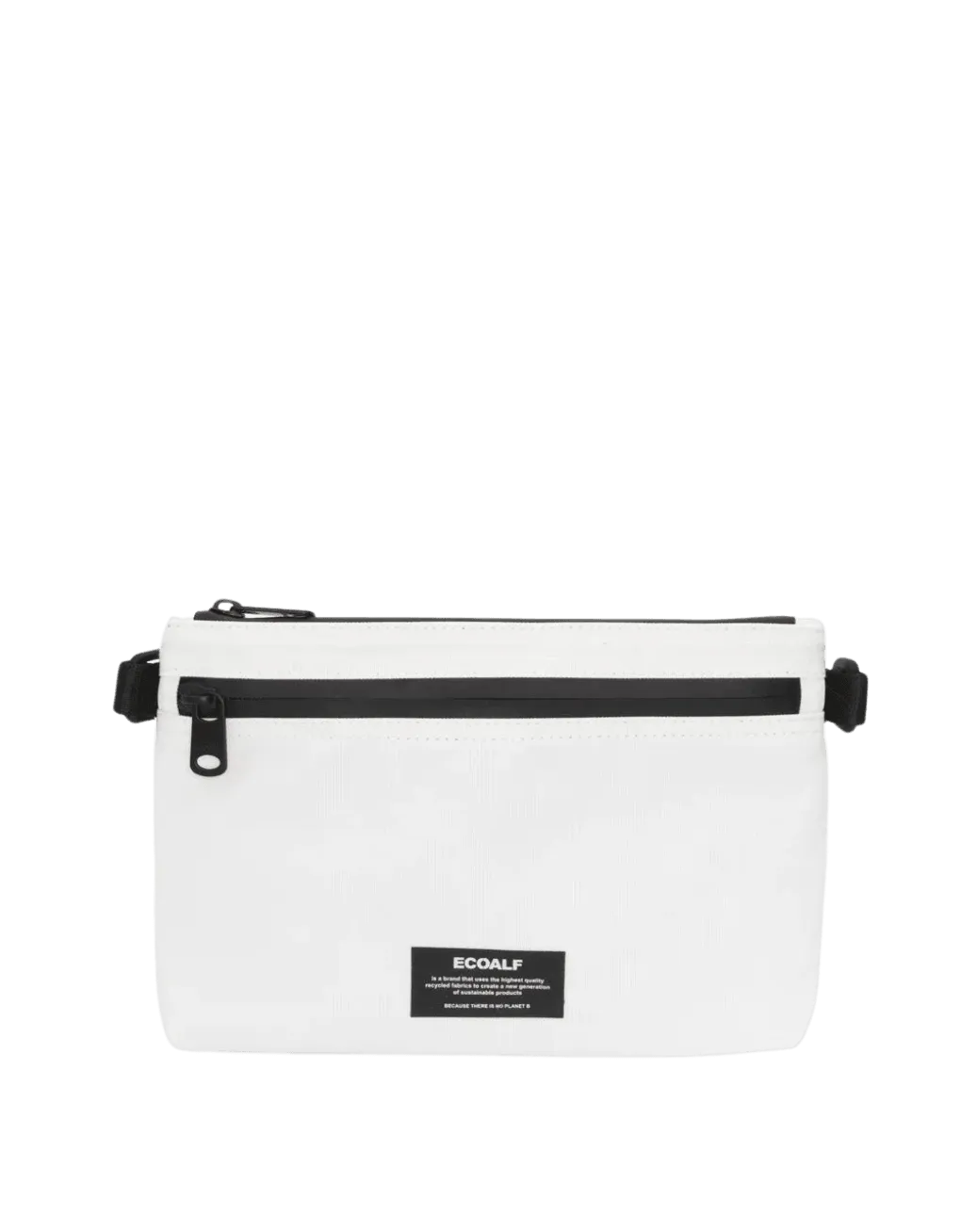 Bolso Lupita Double Zipper Blanco