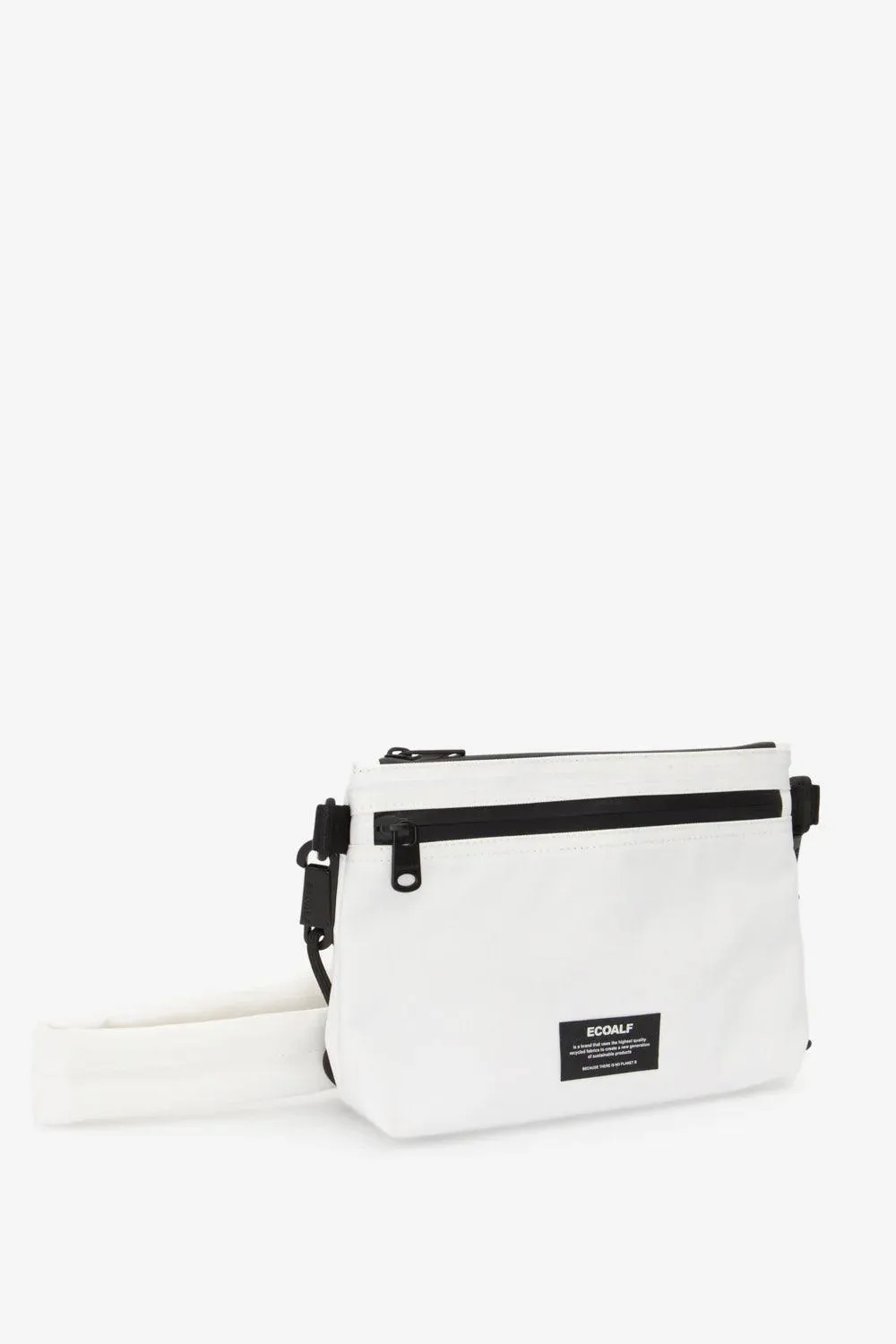 Bolso Lupita Double Zipper Blanco