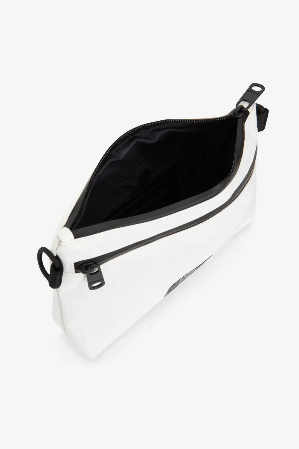 Bolso Lupita Double Zipper Blanco