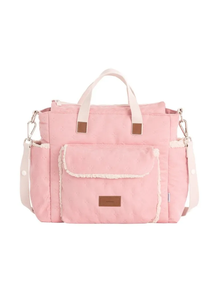 BOLSO MATERNAL PACK SOFT WINTER ROSA 16x43x37 CM